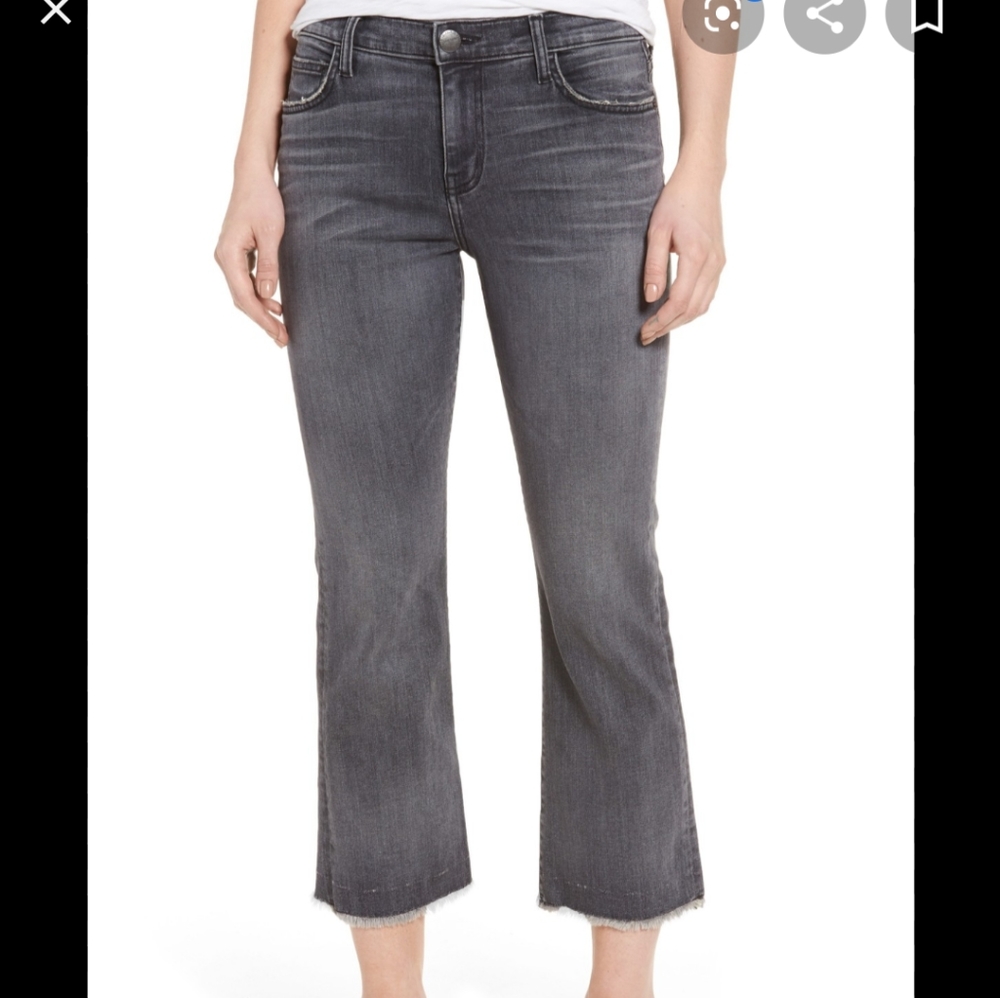 Current/Elliott the kick Everett Jean raw hem